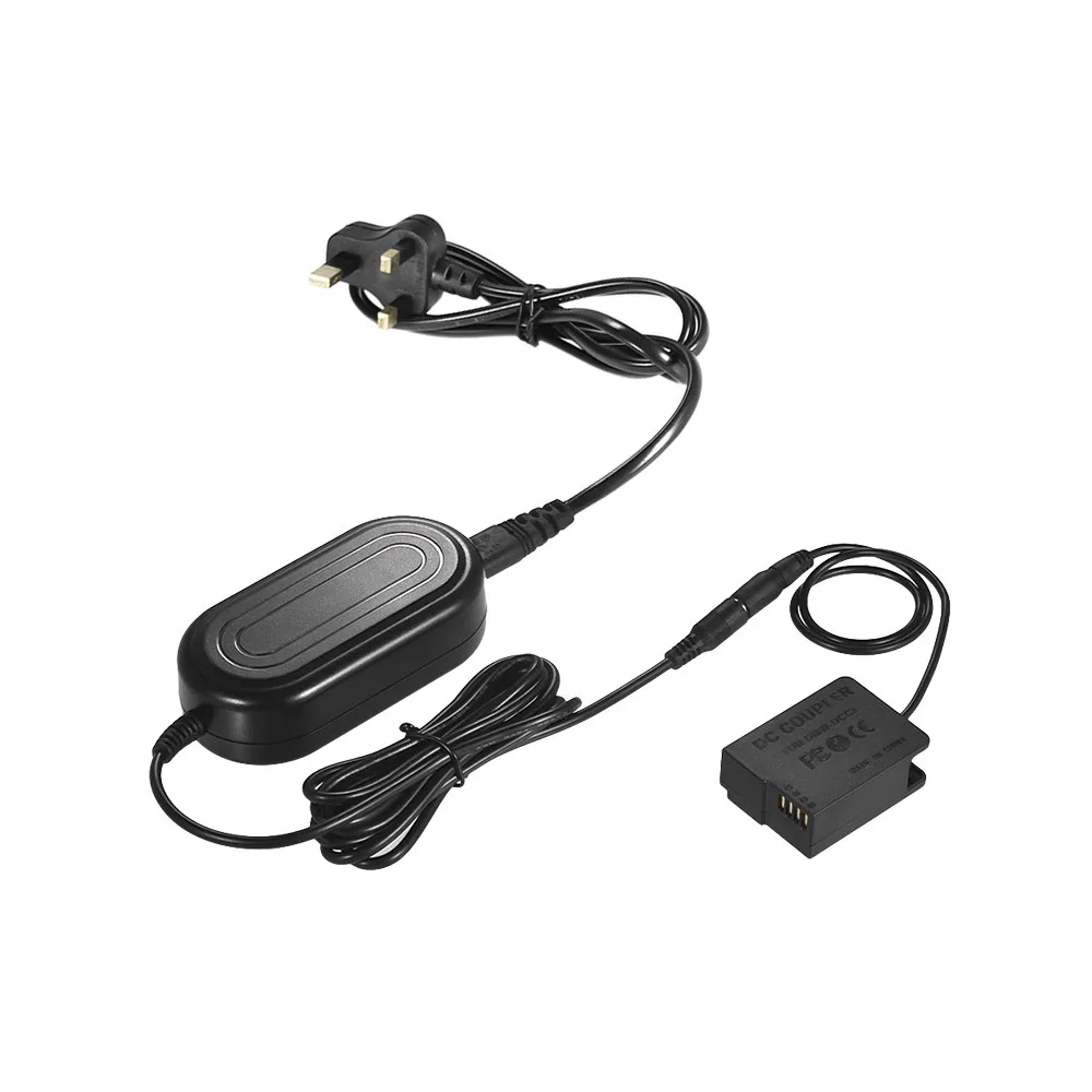 Andoer DMW-AC8 AC Power Adapter Supply Camera Charger Coupler Kit (DMW-BLC12 Battery Replacement) for Digital | Электроника