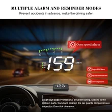 

Auto Hud Display 3.5" Car Projector in The Car Alarm Head Up Display Speedometer Windshield Car Electronic Accessories