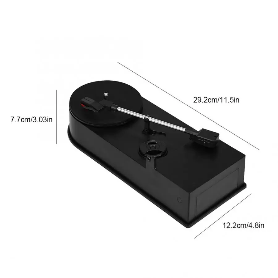 Мини USB 2 0 портативный мини Виниловый преобразователь для аудиопроигрывателя