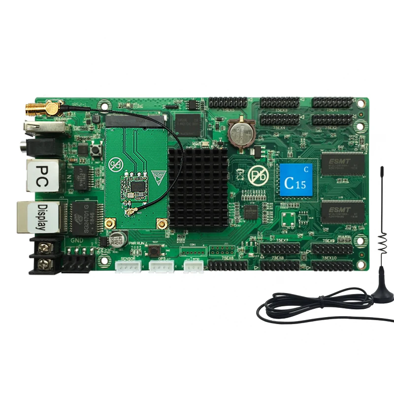 HD C15(HD C10) USB + 2 порта Ethernet (можно подключить приемную карту) асинхронная