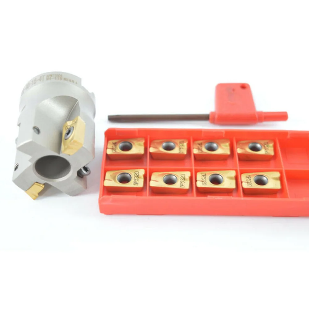 BAP 400R-40-16-4F сменный фрезерный станок с ЧПУ+ APMT1604PDER DP5320 хорошая ударопрочность