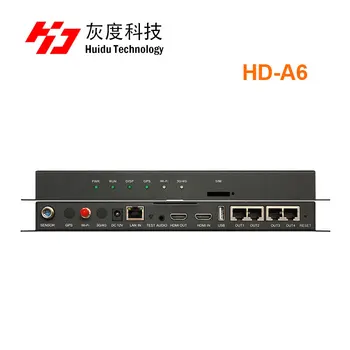 

Huidu HD-A6 with 3G moduel Asynch & Synch Player Box 4 in 1 controller for full color display for wedding site led screen