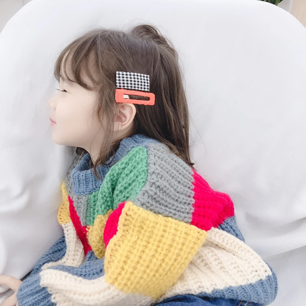 LOOZYKIT/Коллекция года; сезон зима-весна; свитер в Корейском стиле для родителей и детей; разноцветная Рождественская Одежда для маленьких девочек; Семейные комплекты