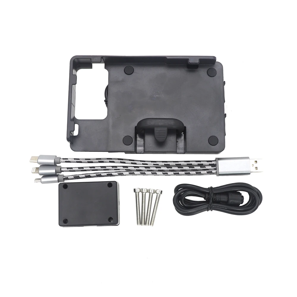 MARQI Staffa Per Telefono Moto Per BMW R 1250 RT (2021-2023) – Supporto GPS Con Ricarica USB O Wireless
