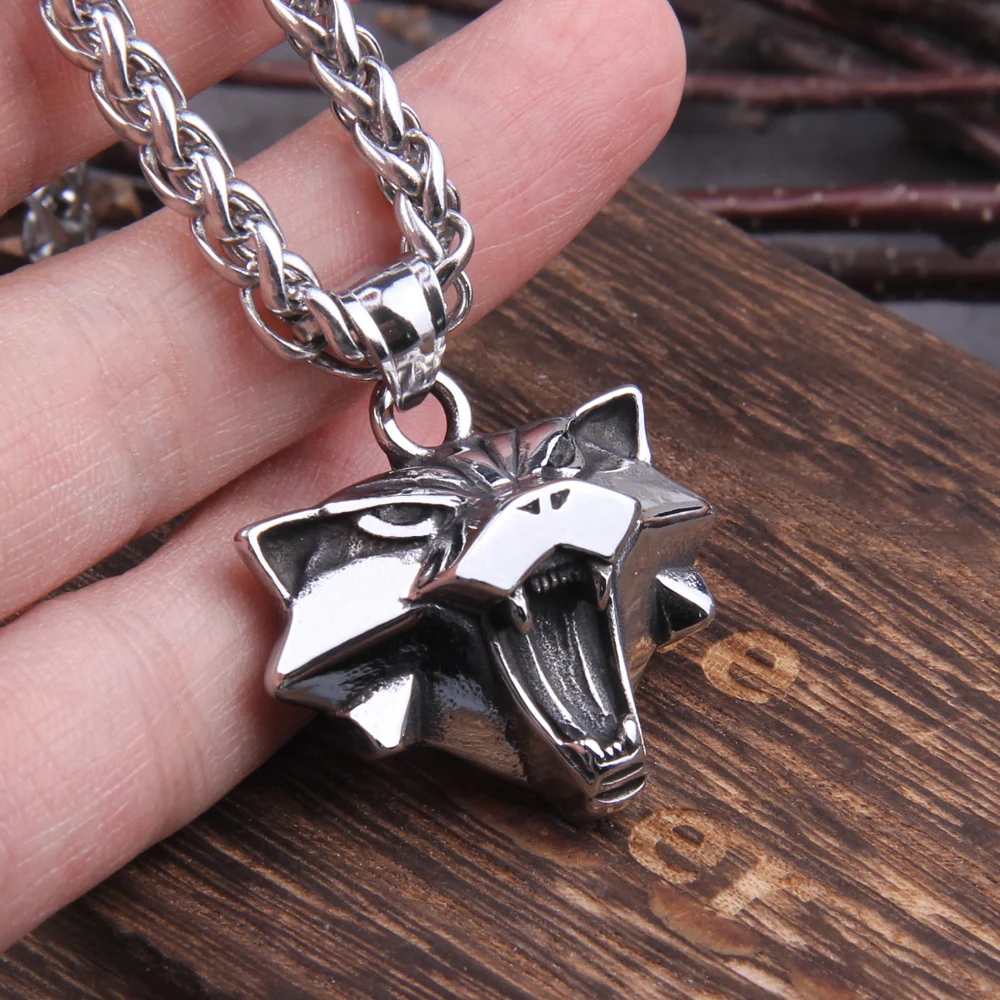 Stainless steel Pendant Wizard Medallion Necklace Cat Head U Pick Color Halloween &amp Pendants | Украшения и аксессуары