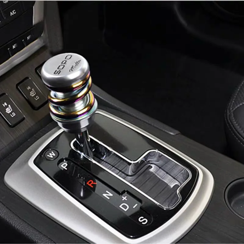 

Car creative modification gear shift head automatic gear manual gear lever head metal personality lever universal