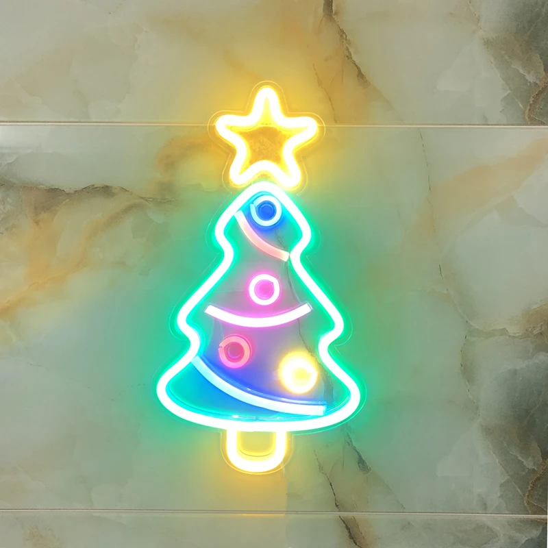 Модный Красочный Радужный светодиодный неоновый светильник, праздничные, рождественские, вечерние, свадебные украшения, вывеска для детской комнаты, ночник, домашний Настенный декор