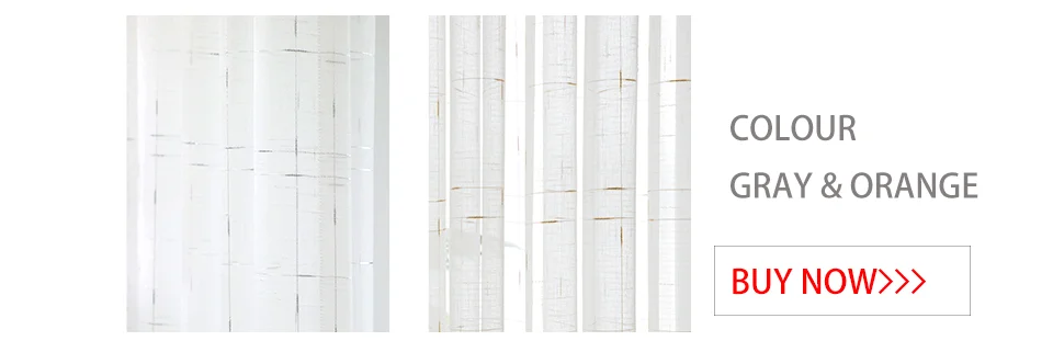 Solid White  Tulle Curtain For Living Room Bedroom Modern Organza Voile Sheer Curtains Finished Decorative Window Treatment