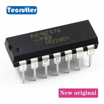 

10PCS PIC16F676-I/P MCU 8BIT 1.75KB FLASH DIP14 PIC16F676