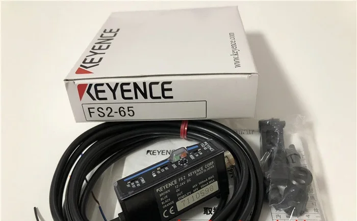 

Оригинальный и аутентичный с светоэлектрический переключатель FS2-65 keyence волокно усилитель