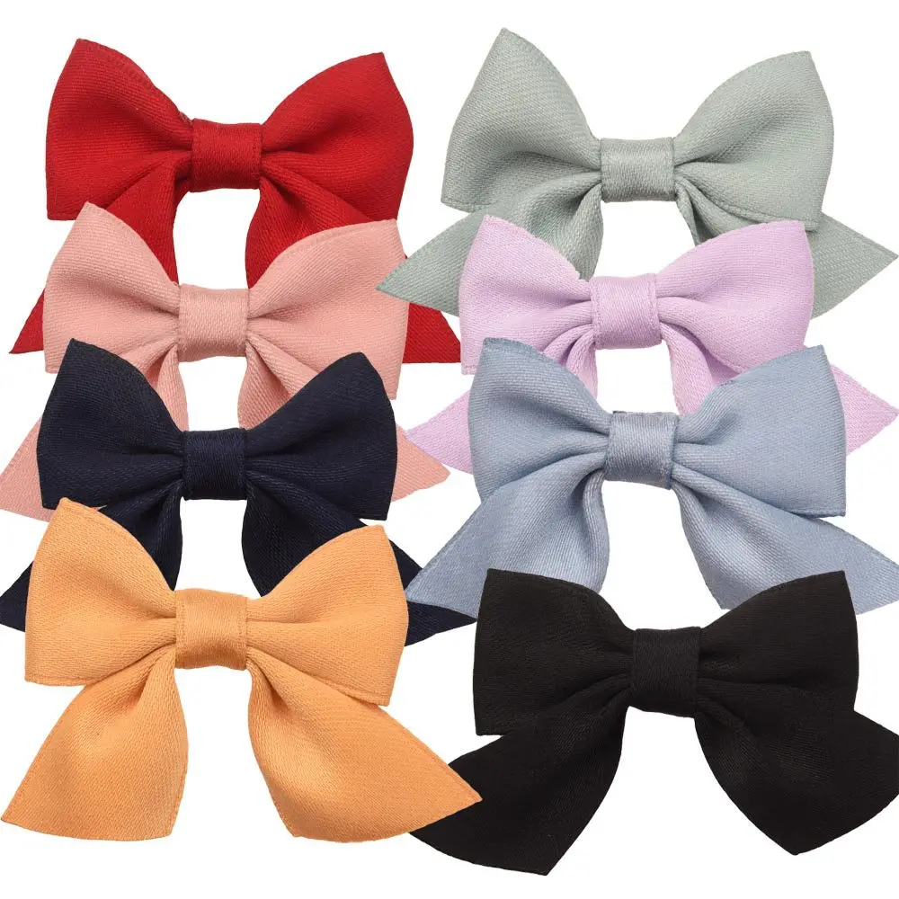 

200PCS 7.5cm Cute Hair Bows Ribbon Bow Boutique Hair Accessories for Girls Hairclip Hair Rope Headwear Accessory