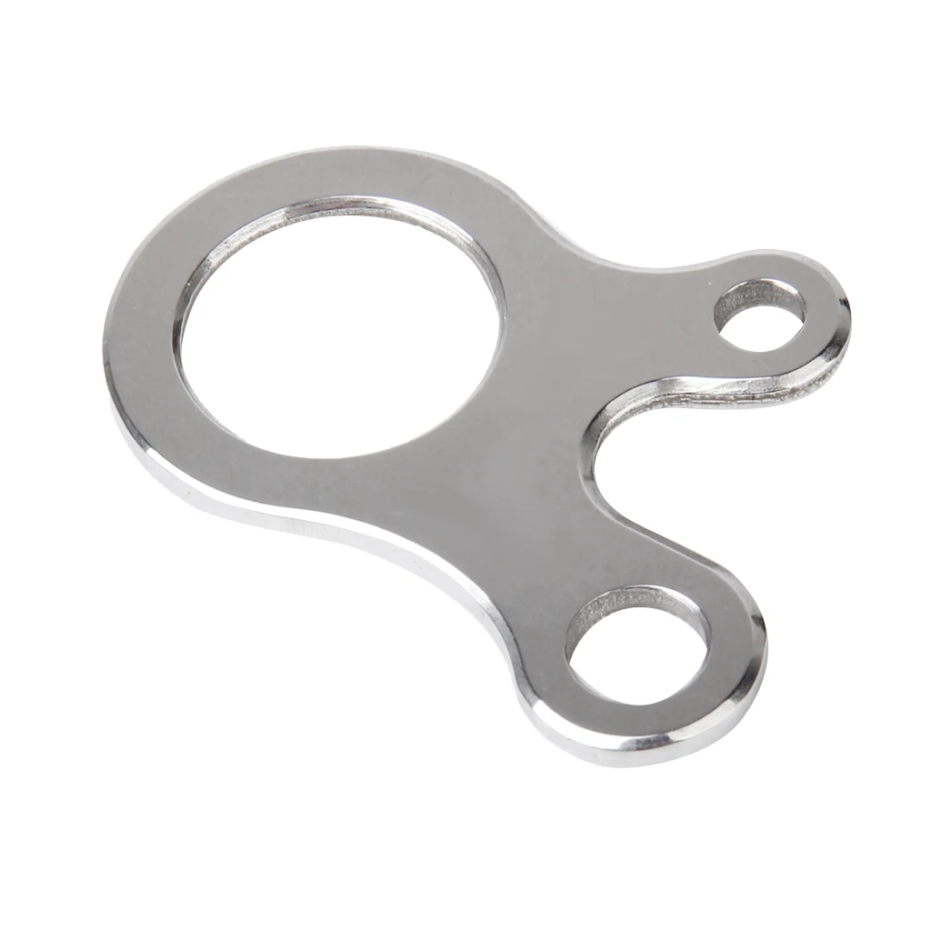 3-Hole Steel Tent Awning Rope Guy Line Tensioner Guyline Runner Outdoor Camping