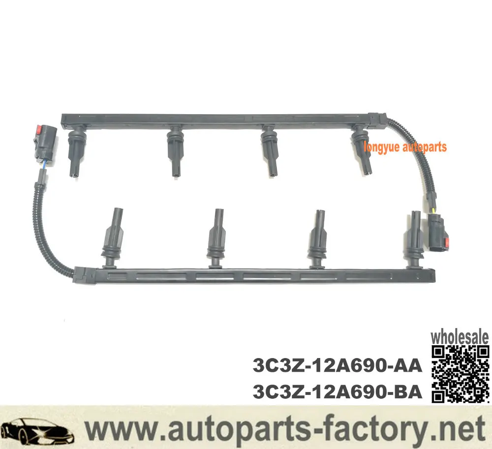 Longyue 2003 Ford 6.0l жгут накаливания L/H 3C3Z-12A690-AA& 3C3Z-12A690-BA