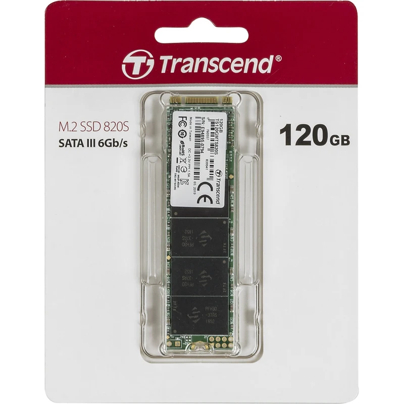 Накопитель SSD Transcend SATA III 120Gb TS120GMTS820S M.2 2280|Внешние SSD| |