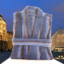 Мужской халат зимний толстый теплый длинный халат мягкий фланелевый флисовый вафельный банный халат-кимоно Femme убранство халат подружки невесты халаты