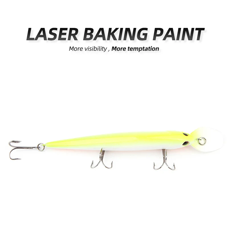 ARDEA Fishing Lure Minnow Floating lure 120mm 17.5g wobbler lure ISCA Artificial Hard Bait lure Sea Perch lure Crankbait lure