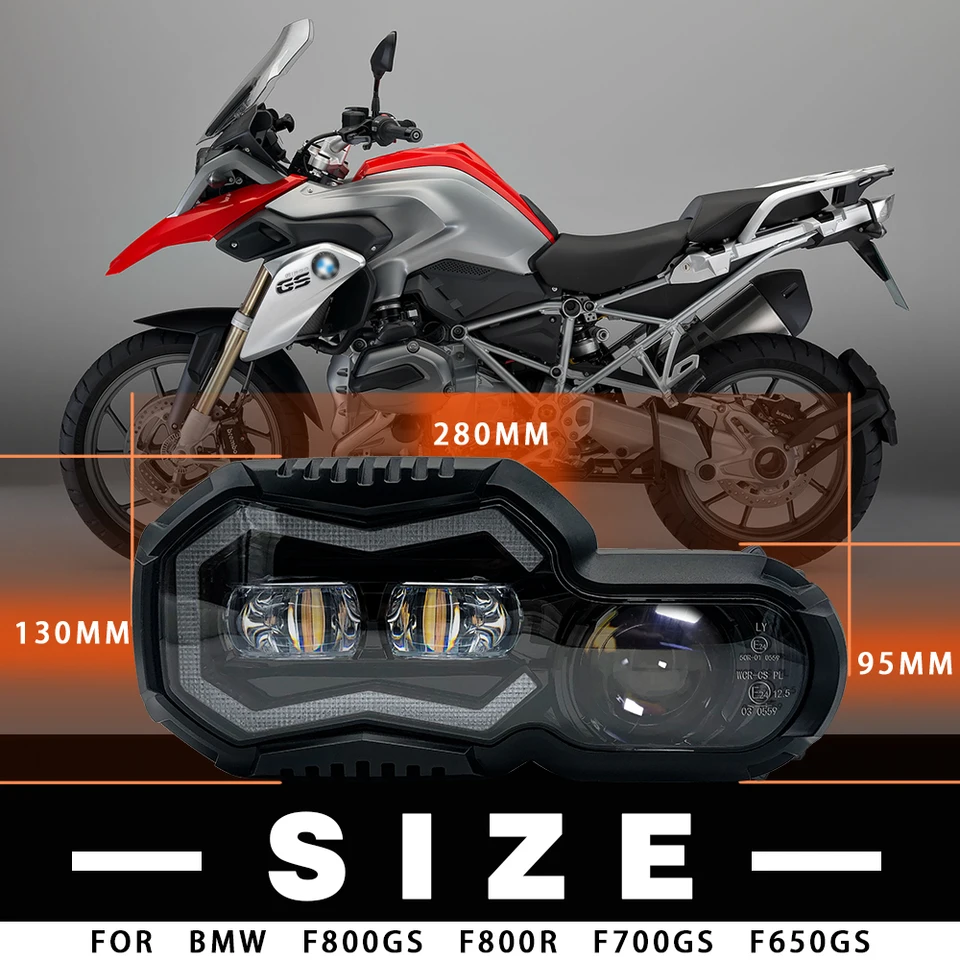 LEDヘッドライト BMW F800GS LEDヘッドライト BMW F800GS