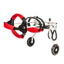 Собака инвалидная коляска задние конечности помощь ходьба транспортное средство для инвалидов позвоночник задняя нога травмированная Собака Тедди сад собака светильник