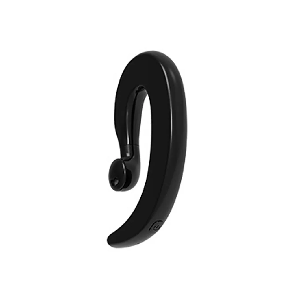 Black LS-007, костная проводимость, беспроводные, Bluetooth, бизнес наушники, спортивные, стерео наушники, устойчивое к поту, шумоподавление, гарнитуры, хит - Цвет: Black