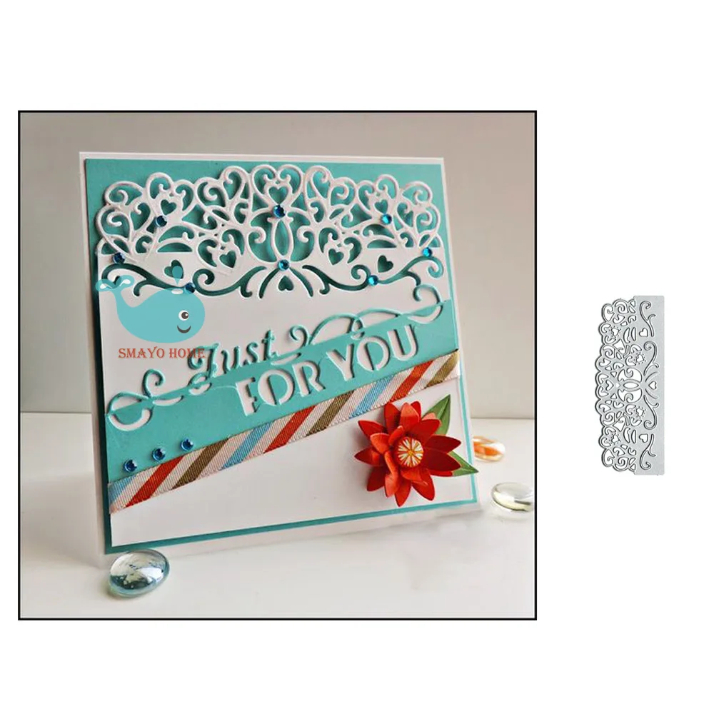 

lace frame Metal Cutting Dies Scrapbooking Stencil for Album Paper DIY Gift Card Decoration Embossing Dies New 2019