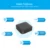 AIRDISK NAS Q1 Private Cloud Sharing Network Attached Storage Server for Home support PHDD/Flash Drive
