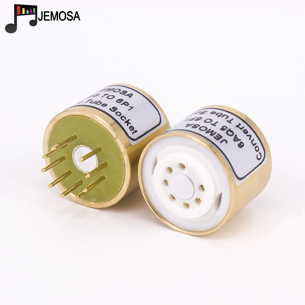1PC 6AQ5 TO 6P1 DIY Audio Vacuum Tube Amplifier Convert Socket Adapter