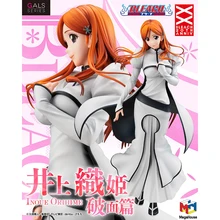 Megahouse Original Bleach Inoue Orihime Gals Series Statue Genuine Collectile Model Anime Figure Action Figure Toys Gifts 