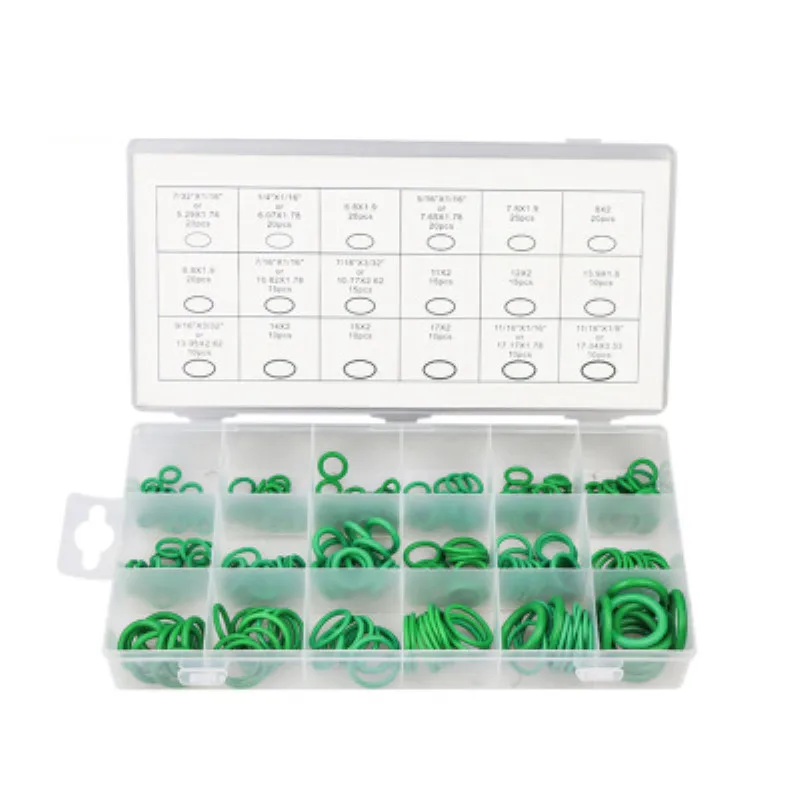 

225/270/300pcs green Black Rubber wear-resistant industrial valve O-ring seal ring valve universal high pressure seal