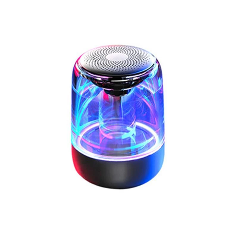 Yayunshi C7ポータブルワイヤレススピーカー Bluetooth オリジナル カラフルなled照明 車用ガラス ポータブルスピーカー Aliexpress