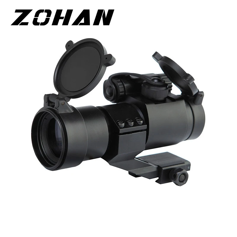 Горячие Koop Jacht Riflescopes 32 мм M2 Waarneming Telescoop Laser Pistool Zicht met Reflex Rood Groen Dot Scope voor Picatinny