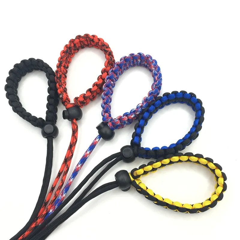Новейший наручный ремешок для цифровой камеры Paracord плетеный браслет Nikon Canon Sony