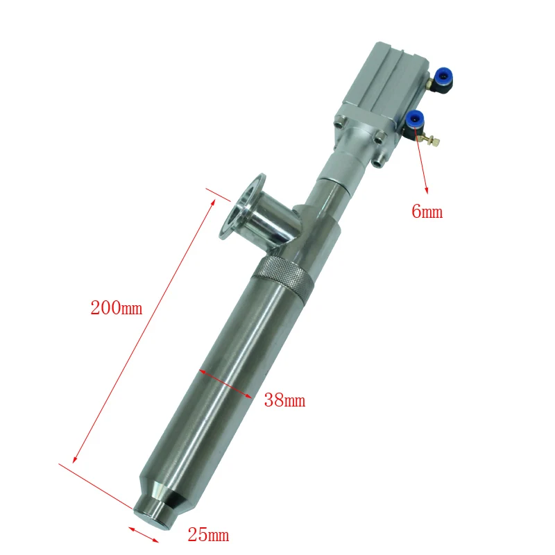 Extended Filling Head Anti-drop Liquid stuff Filling Valve of Piston Filler pnuematic filling device outlet nozzle SHENLIN mhl2 new smc parallel gripper pnuematic cylinder clamps mhl2 16d mhl2 16d1 mhl2 16d2