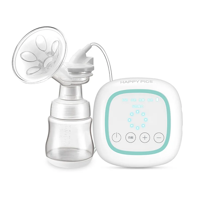 Smart Electric Breast Pump Mute Comfortable Suction Large Automatic Milker Pull Milk Painless Nursing Massage 8