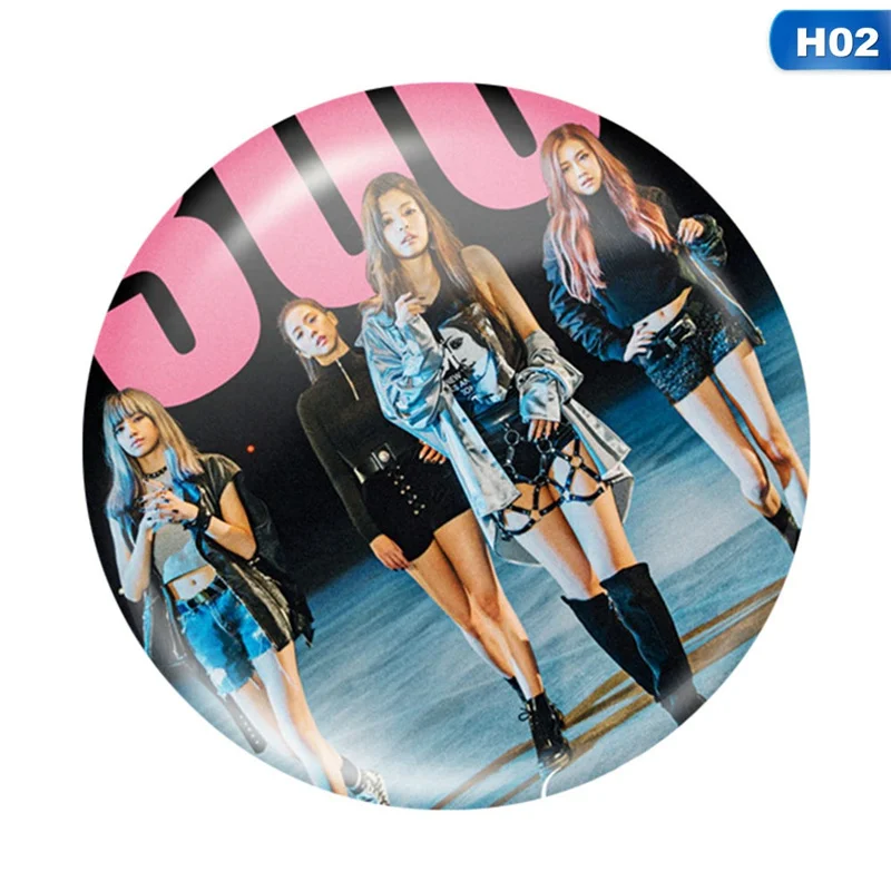 Корейский KPOP BLACKPINK альбом Брошь булавка приспособление для бейджа для одежды шляпа украшение для рюкзака