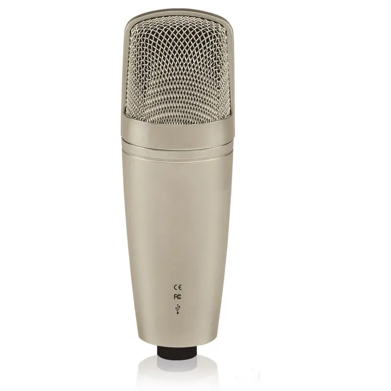 Behringer C-1U USB マイクロホン + スタンド、ケースなど Behringer-スタジオ録音マイク,USB C-1U付きコンデンサーマイク