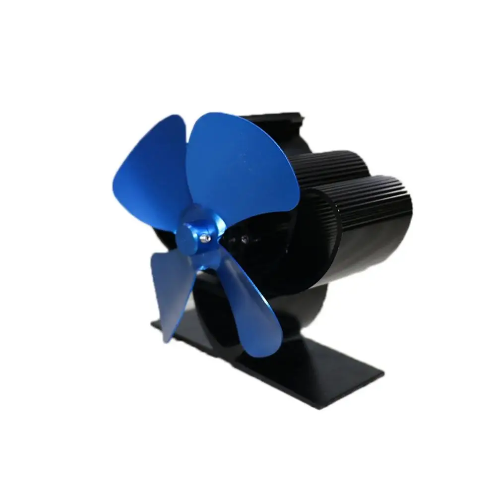 

YL201 Thermal Power Fireplace Fan Heat Powered Wood Stove Fan for Wood/Log Burner /Fireplace Eco Friendly Four-leaf Fans
