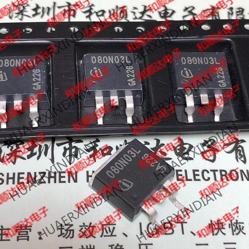 20 шт./лот 080N03L IPB080N03LG-263 30V 50A на