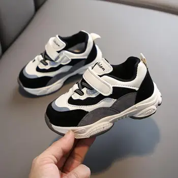 

Spring Kids Sport Shoes For Girls Casual Shoes Breathable Children Sneakers girl boys Outdoor Students Running Sneakers