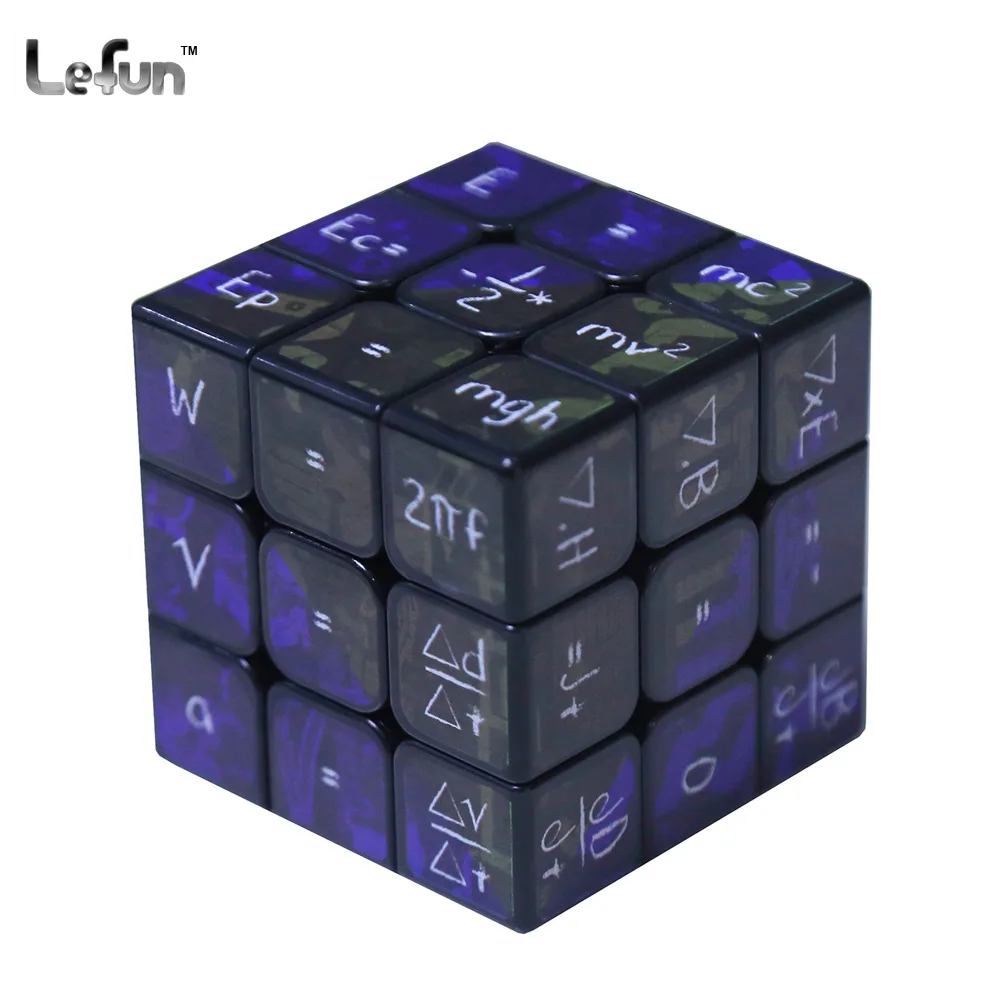 

[Music Party Three Layer Mathematics Rubik's Cube] Lefun 3-Order Intelligence Mathematics Formula Rubik's Cube Gift Toy UV Figur