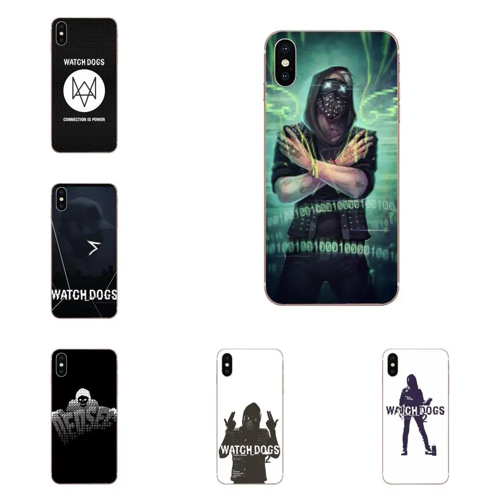 Чехол из мягкого ТПУ для Apple iPhone 4 персонализированный часов и собак 5 5C 6 6S 7 8 11 Plus Pro