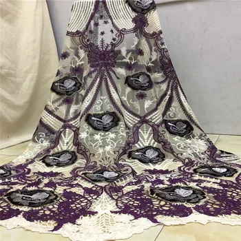 

Cassiel Velvet Lace African Lace Fabrics Wholesale Nigerian Tulle Mesh Lace Sequence Lace Fabric for Bridal Materials