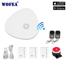 Wofea IOS и Android смартфон приложение Смарт хост V10WIFI домашняя система охранной сигнализации