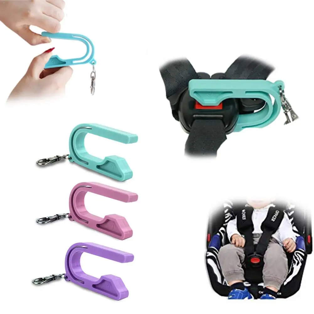 

Baby Car Seat Safety Lock Seat Simulation Nail Multi-function Safety Lock Child Safety Belt Key Chain Baby Care Products
