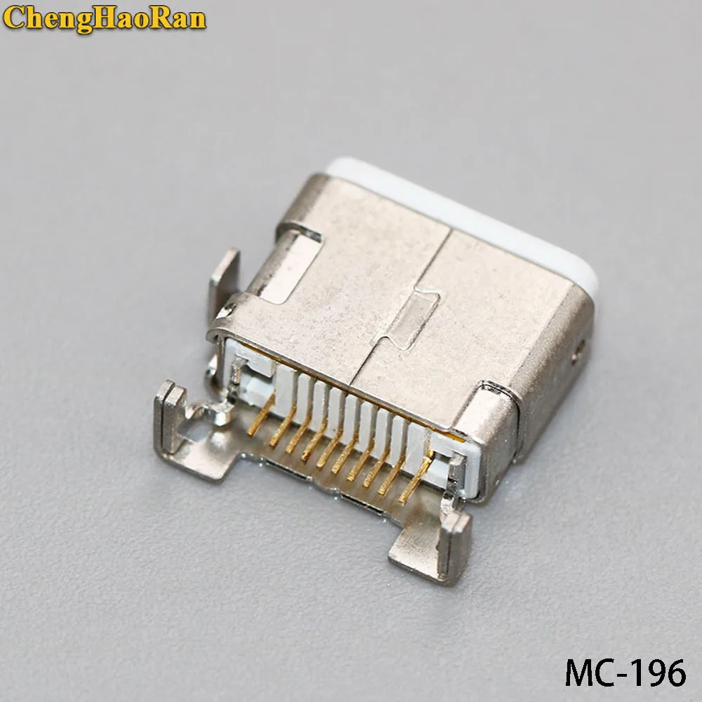 

ChengHaoRan 1PCS phone charging port,USB jack socket connector,data port for Apple iPhone 5 5S 6 test female test port