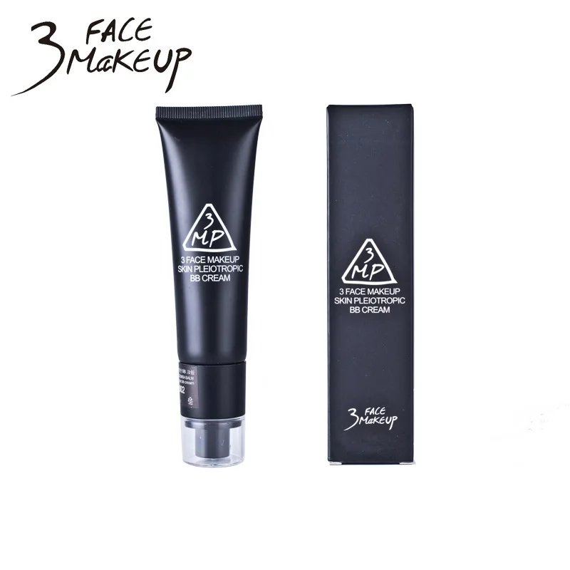 3 FACEMAKEUP/водный баланс масла непрерывный контроль масла светильник чувствительной шелковистой мягкой кожи BB крем 50 мл