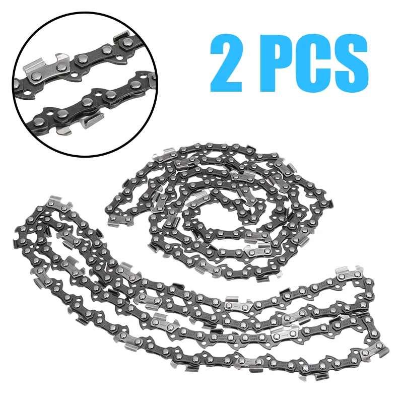 

16 Inch 57 Drive Links 2Pcs Chainsaw Saw Chain Blade Wood Cutting Chainsaw Parts Chainsaw Saw Mill Chain For Electric Saw