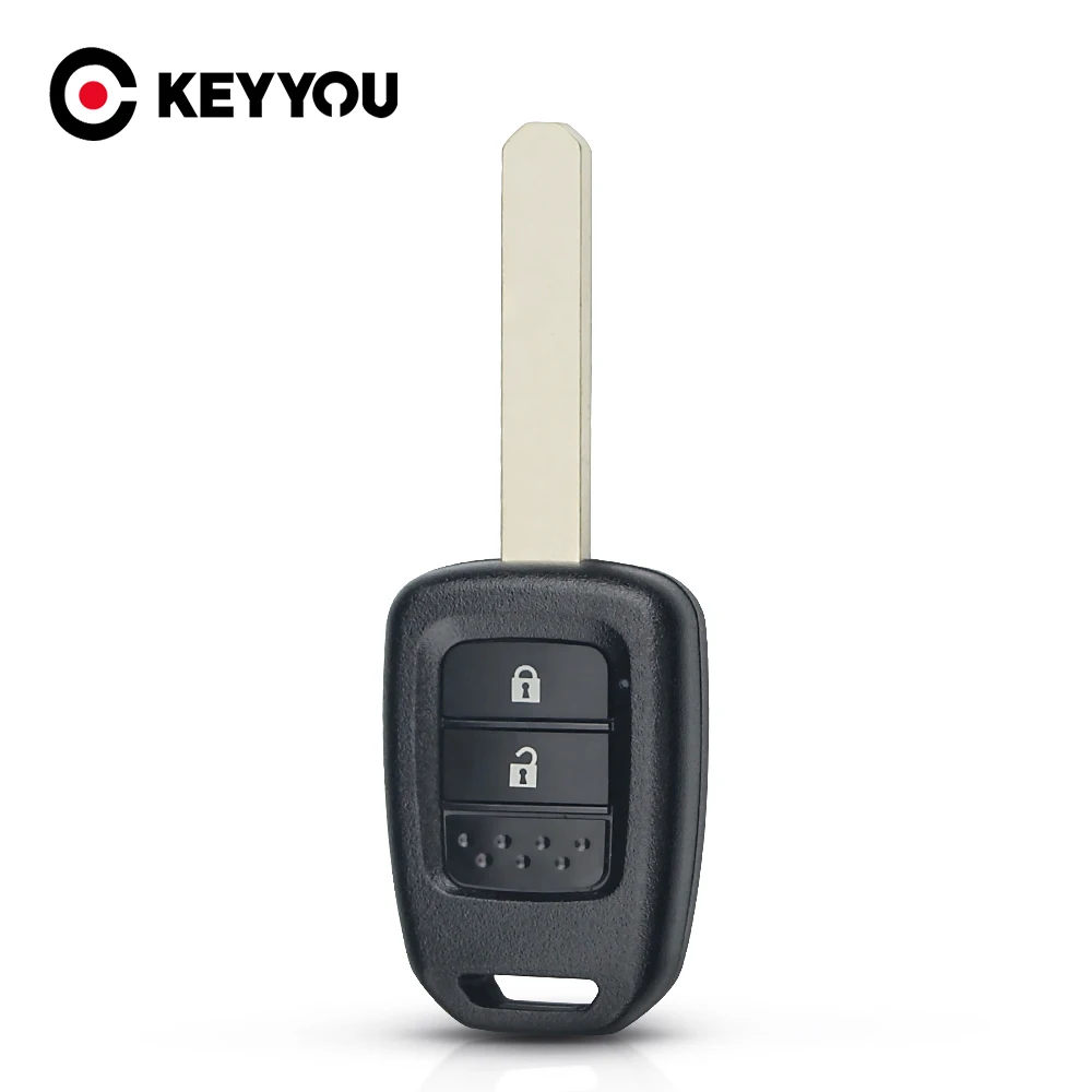 KEYYOU 20x чехол для дистанционного ключа Honda Accord CR V FIT XRV VEZEL CITY JAZZ CIVIC HRV FRV GREIZ 2 3 4