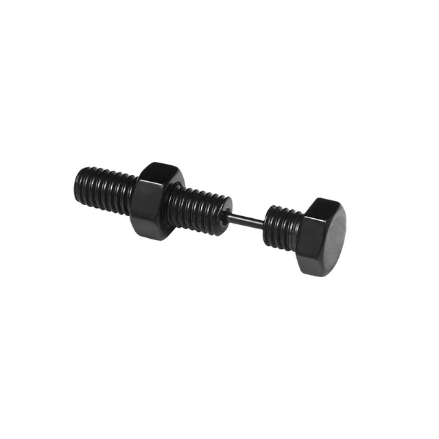 Unisex Punk Rock Stainless Steel Nail Screw Piercing Stud Earrings Novelty Piercing Jewelry Rock Gothic Piercing Jewelry 2pc