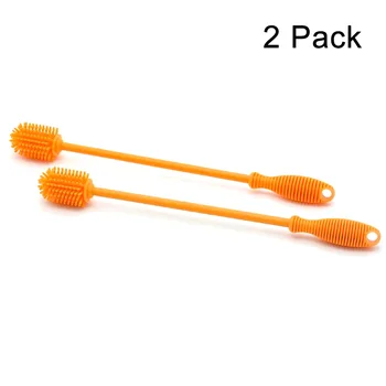 

Silicone Bottle BrushOne Brush Bottle Cleaner for your Hydro Flask, Vacuum Sports Bottle, Cleaning Brush