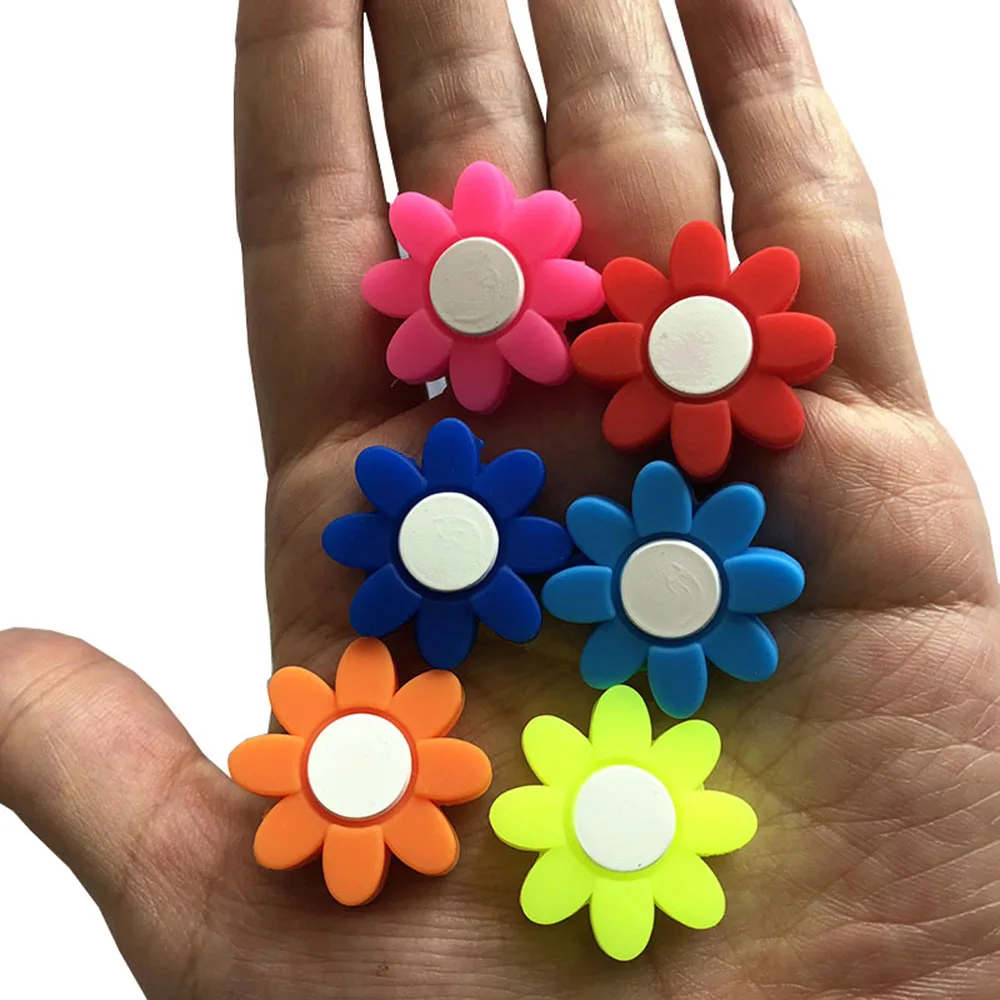 

5 pcs 2022 NEW Flowers Tennis Damper Shock Absorber to Reduce Tenis Racquet Vibration Dampeners